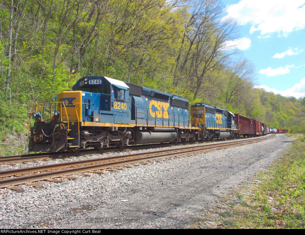 CSX 8240 and 8030